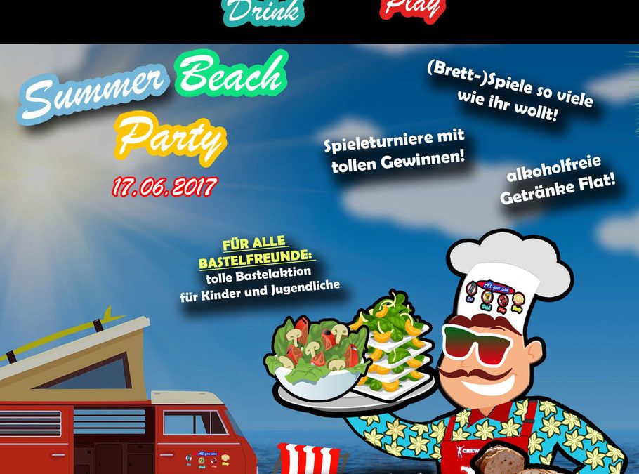 17.06.2017 – Summer-Beachparty