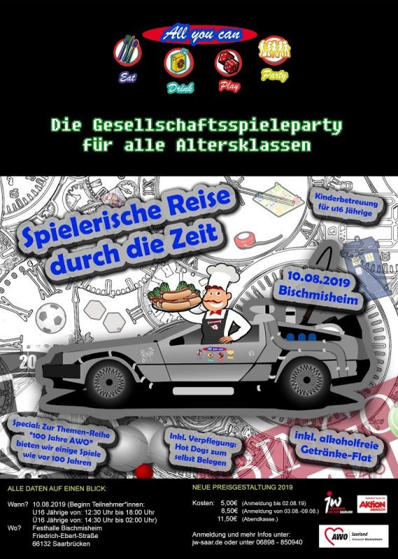 4. AYC Spieleparty – Spielerische Reise durch die Zeit