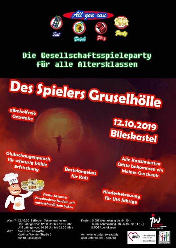 5. AYC Spieleparty – Des Spielers Gruselhölle