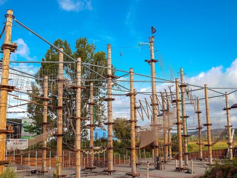 Ausflug zum Kletterpark in Merzig